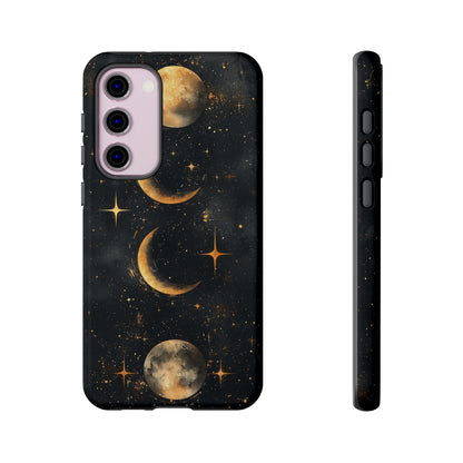 Lunar Phases Boho Moon Phone Case for iPhone, Pixel & Samsung
