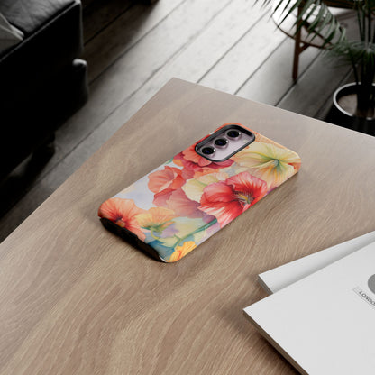 Floral Harmony Watercolor Mobile Case