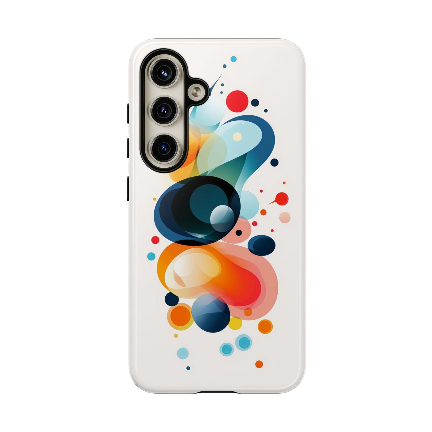 Color Cascade – Vivid Abstract  Phone Case for iPhone, Samsung & Pixel