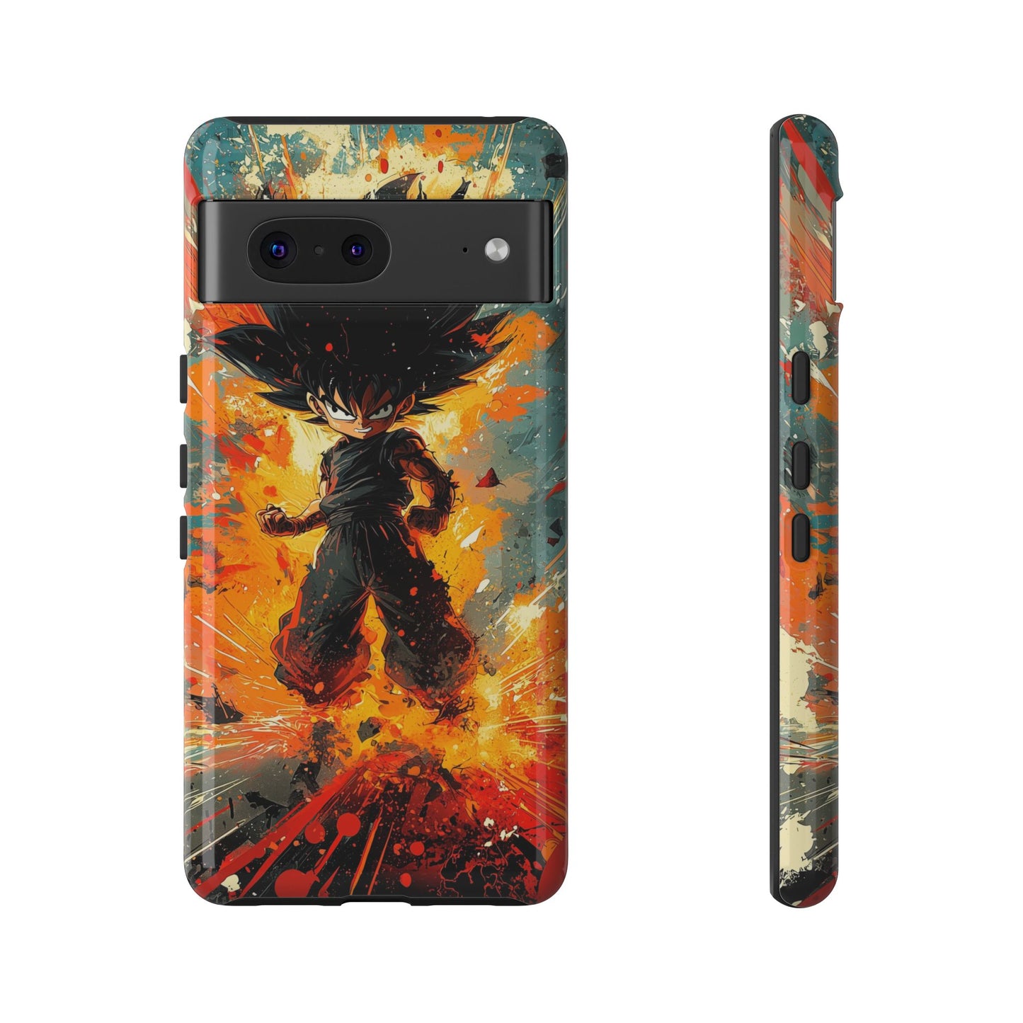 Mini Warrior Rage | Chibi Power Surge Phone Case for iPhone, Samsung & Pixel