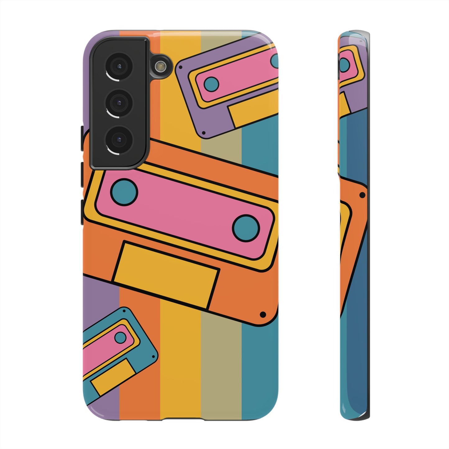 Retro Cassette Tape Phone Case – Vintage 90s Aesthetic for iPhone, Samsung & Google Pixel