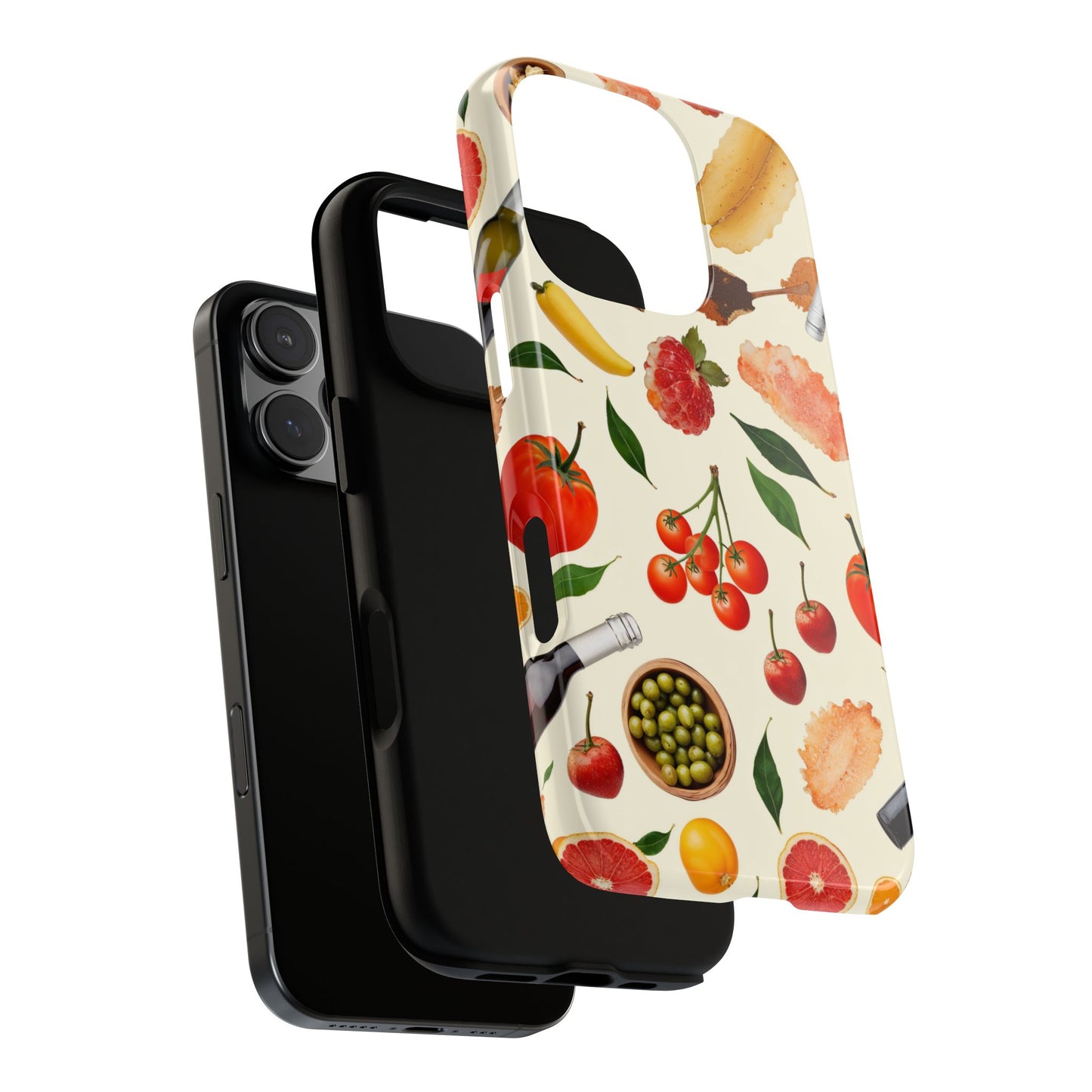 Fresh Fruits & Veggies Pattern Phone Case