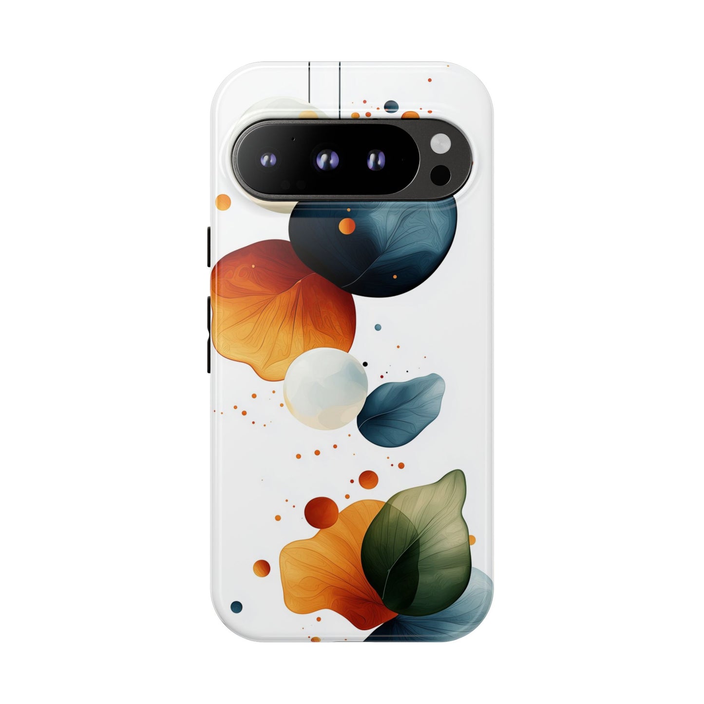 Orbital Bloom – Abstract Nature-Inspired Phone Case for iPhone, Google Pixel, Samsung
