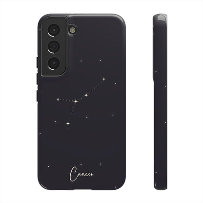 Cancer Zodiac Starscape Phone Case – Mystical Galaxy Design – Cosmic Style for iPhone, Samsung & Google Pixel