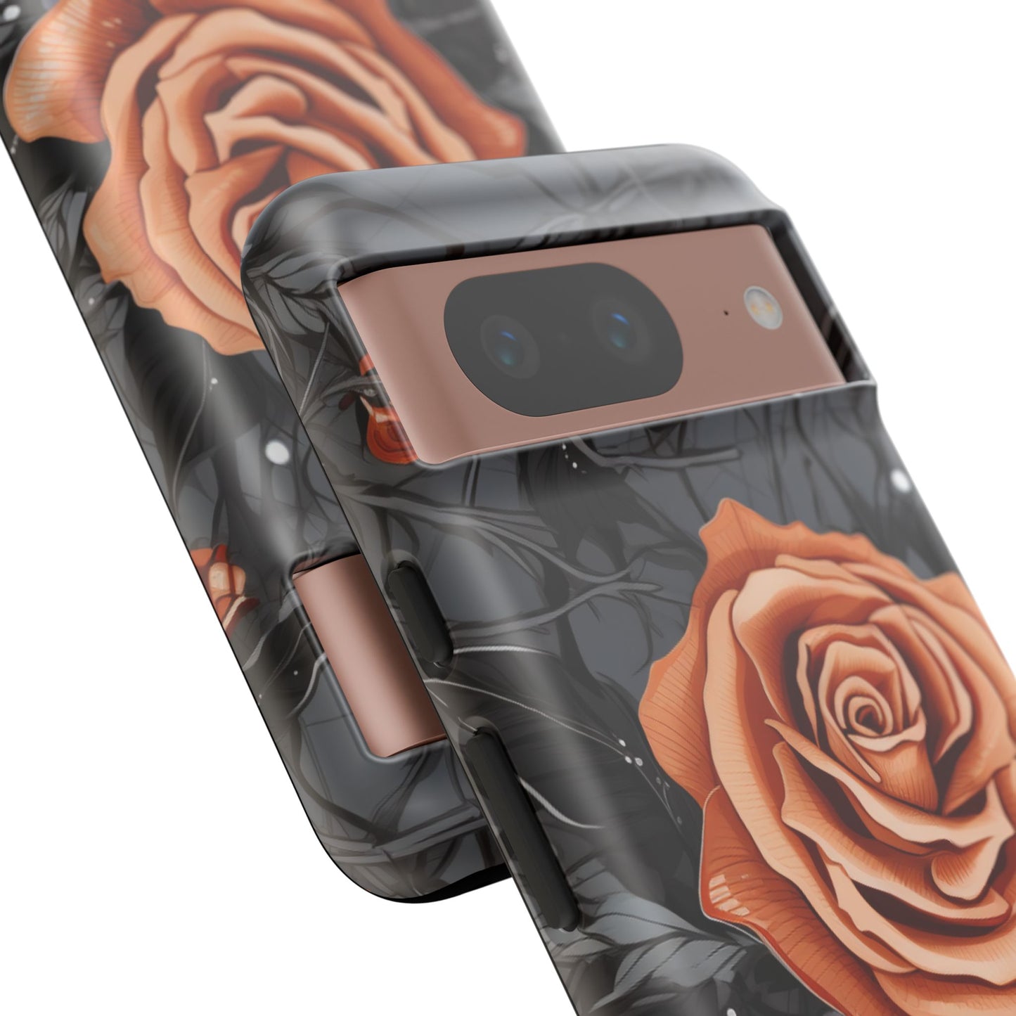 Mystic Noir Rose Mobile Case