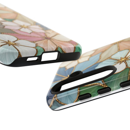 Floral Symphony: Stained Glass Elegance