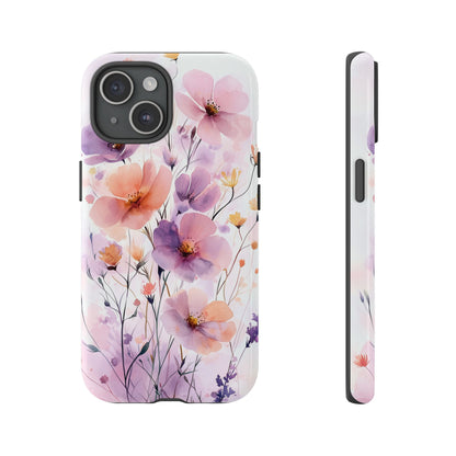 Botanical Bliss Watercolor Phone Case for iPhone, google Pixel & Samsung