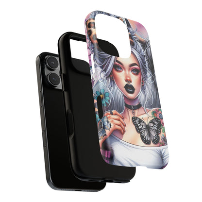 Wild Spirit – Gothic Chic & Nature Fusion Mobile Cover
