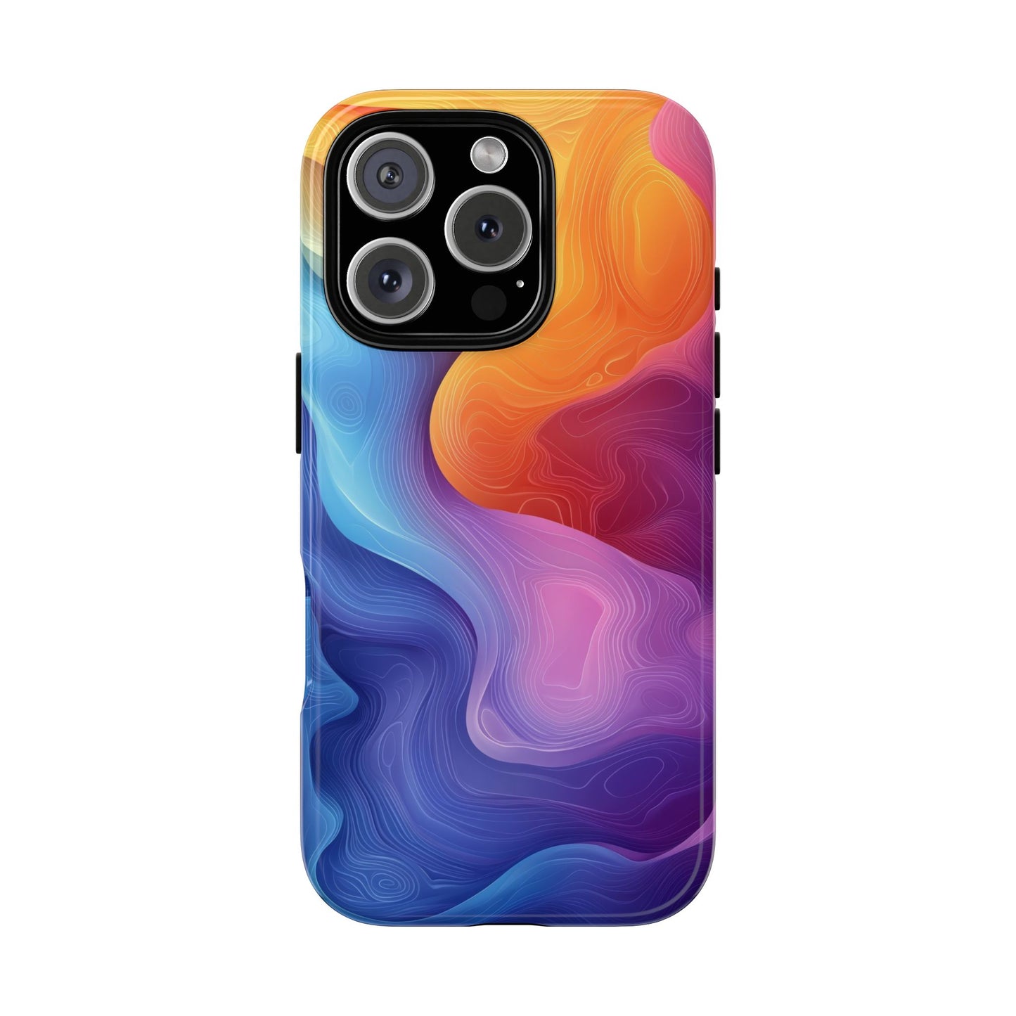 Aurora Flow Watercolor Phone Case for iPhone, google Pixel & Samsung
