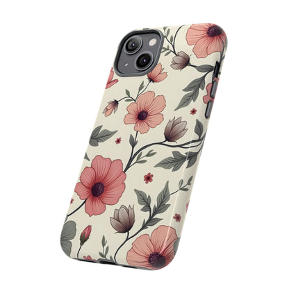 Floral Iphone Case, Botanical Pattern Design