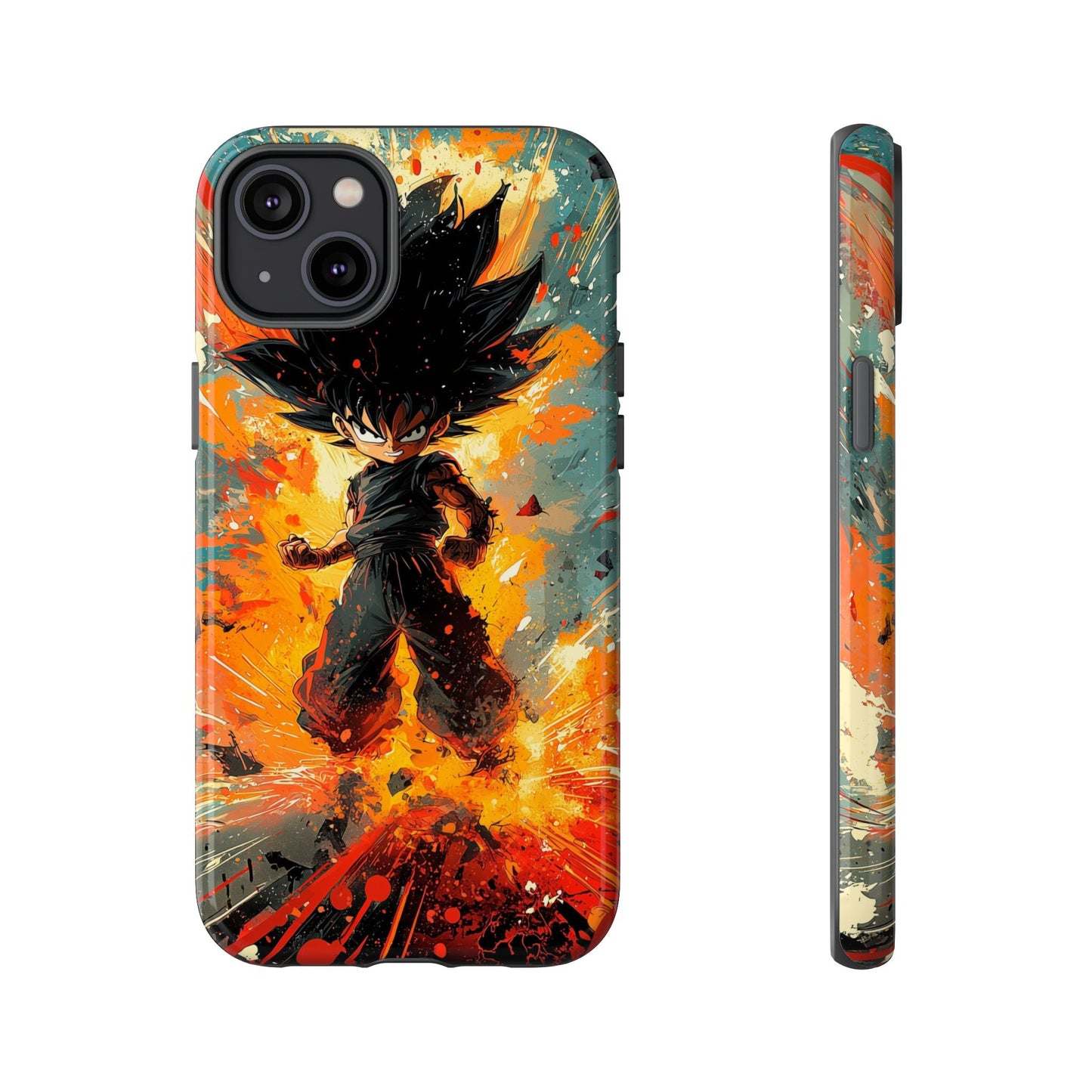 Mini Warrior Rage | Chibi Power Surge Phone Case for iPhone, Samsung & Pixel