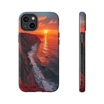 Minimal Nature Scene Case – Calm Landscape for iPhone, Samsung & Pixel