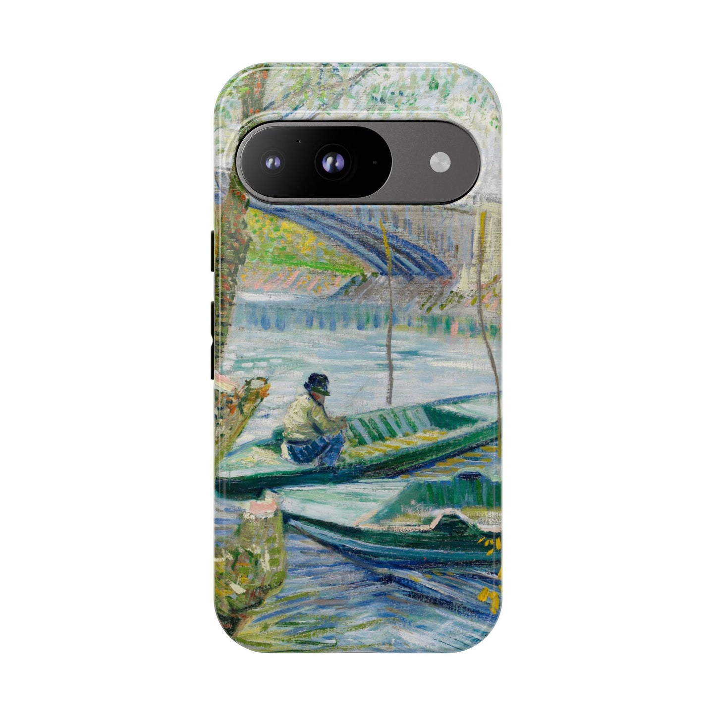 Vincent Van Gogh Fisherman Painting Phone Case - Art Case for iPhone, Samsung & Google Pixel