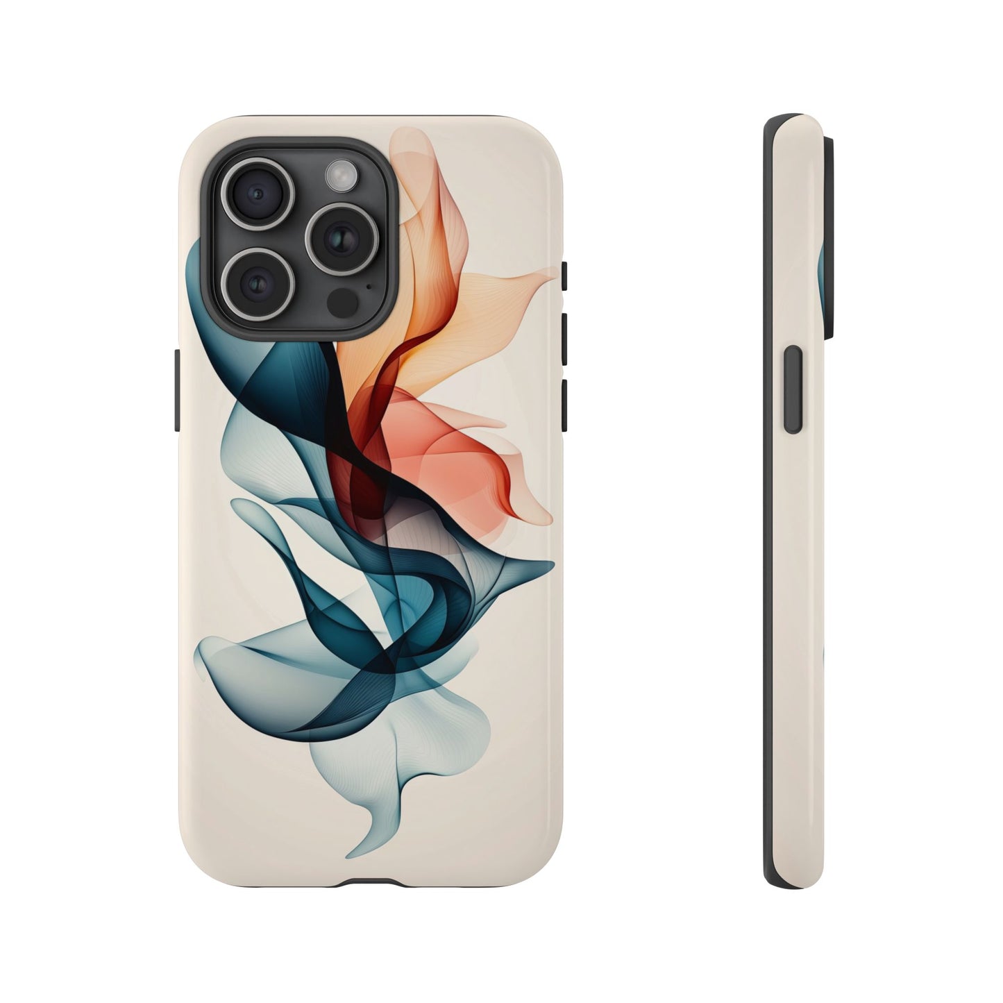 Ethereal Flow – Minimal Abstract Phone Case for iPhone, Google Pixel, Samsung