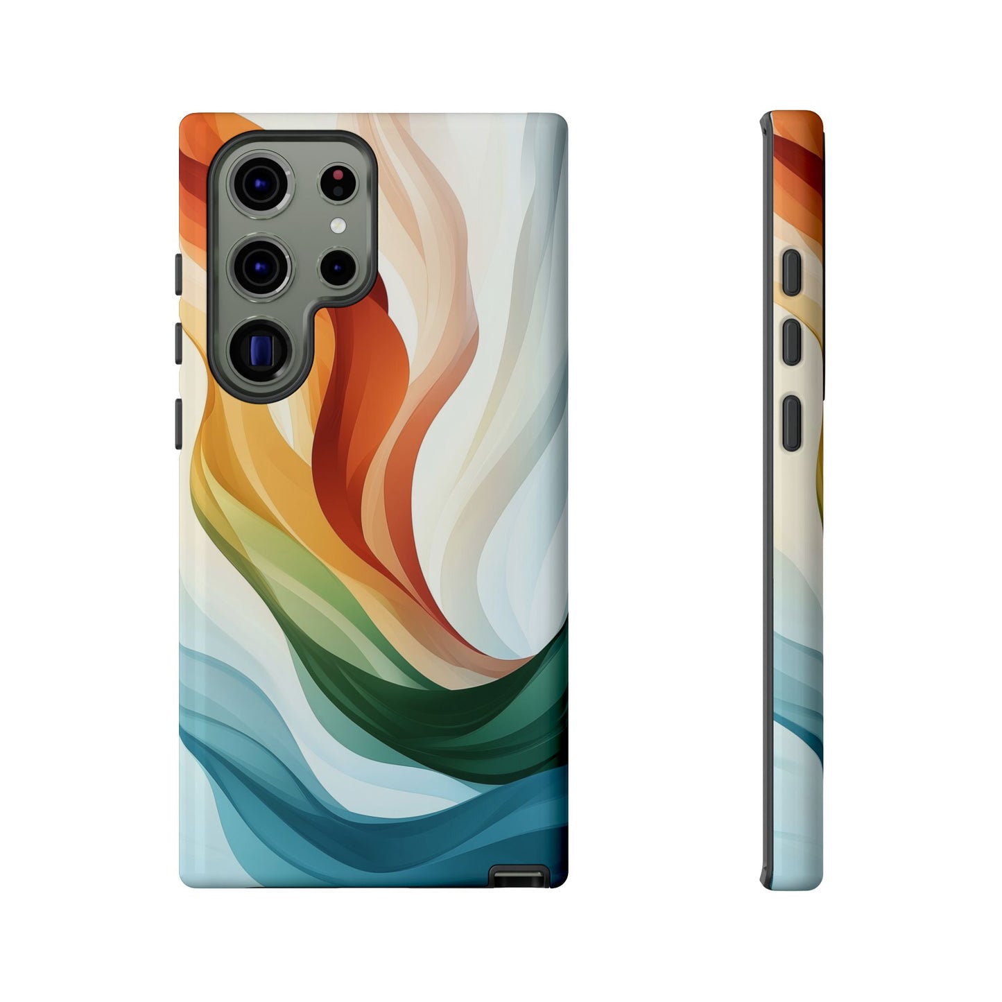 Aurora Stream Watercolor Phone Case for iPhone, google Pixel & Samsung