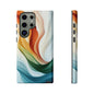 Aurora Stream Watercolor Phone Case for iPhone, google Pixel & Samsung