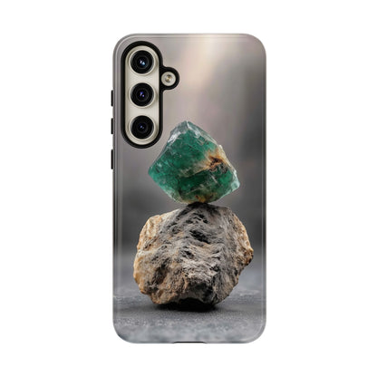 Balanced Emerald Phone Case for iPhone, Samsung & Google Pixel