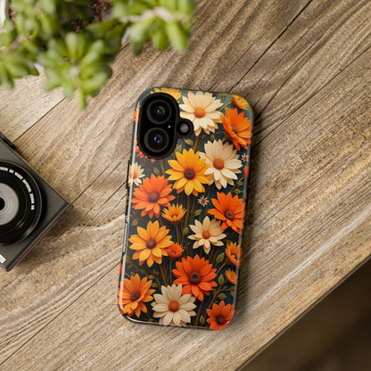 Boho Vibrant Floral Tapestry Case Design, Iphone Case