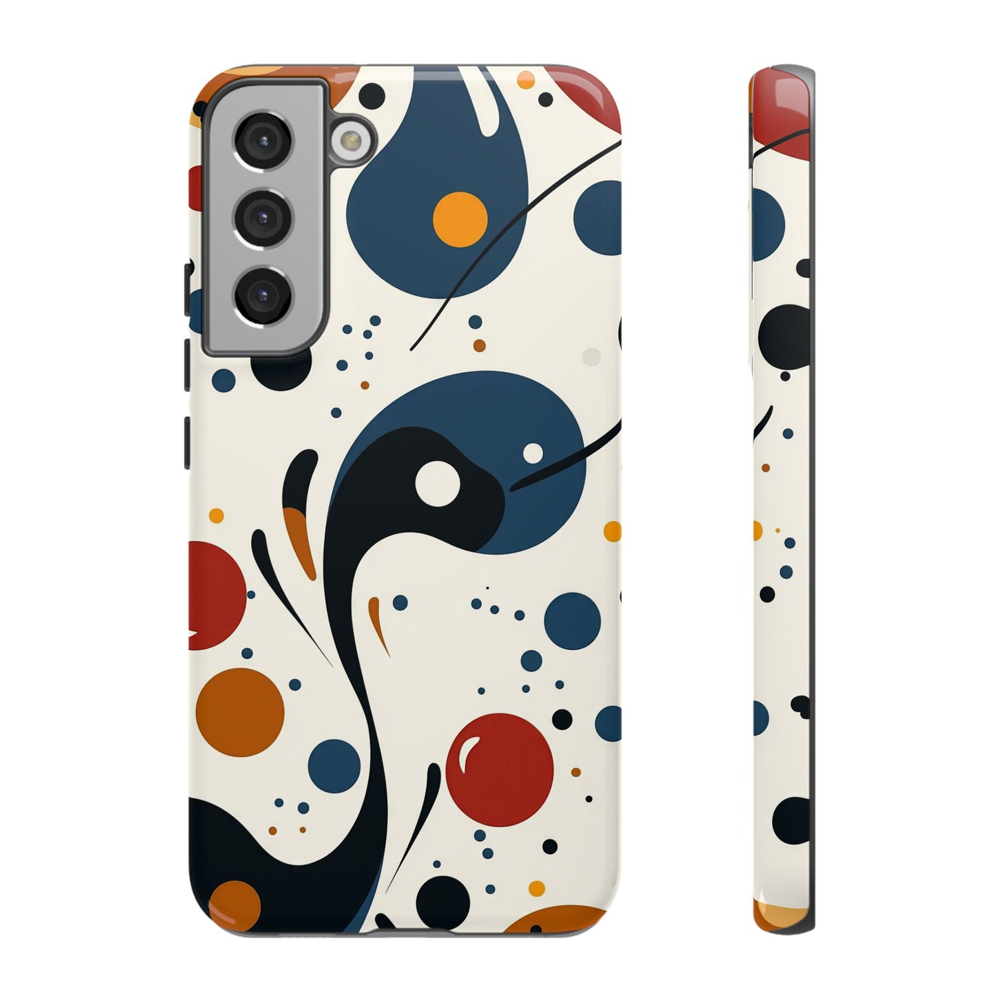 Retro Pop Dots Case – Abstract Minimal Vibes for iPhone, Google Pixel & Samsung