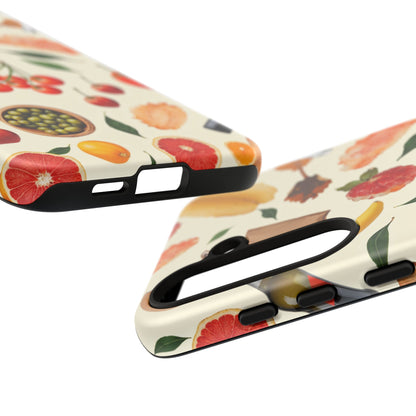 Fresh Fruits & Veggies Pattern Phone Case