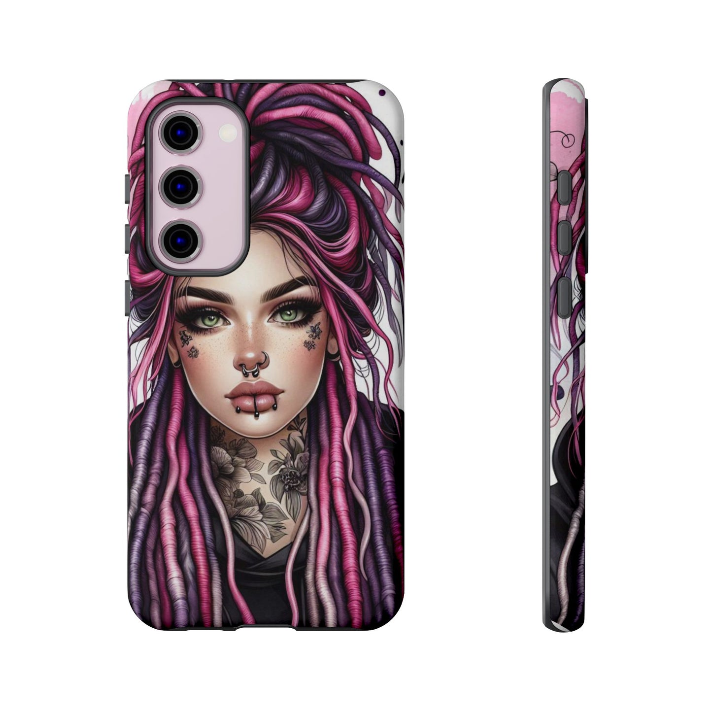 Neon Gothic Beauty Mobile Case