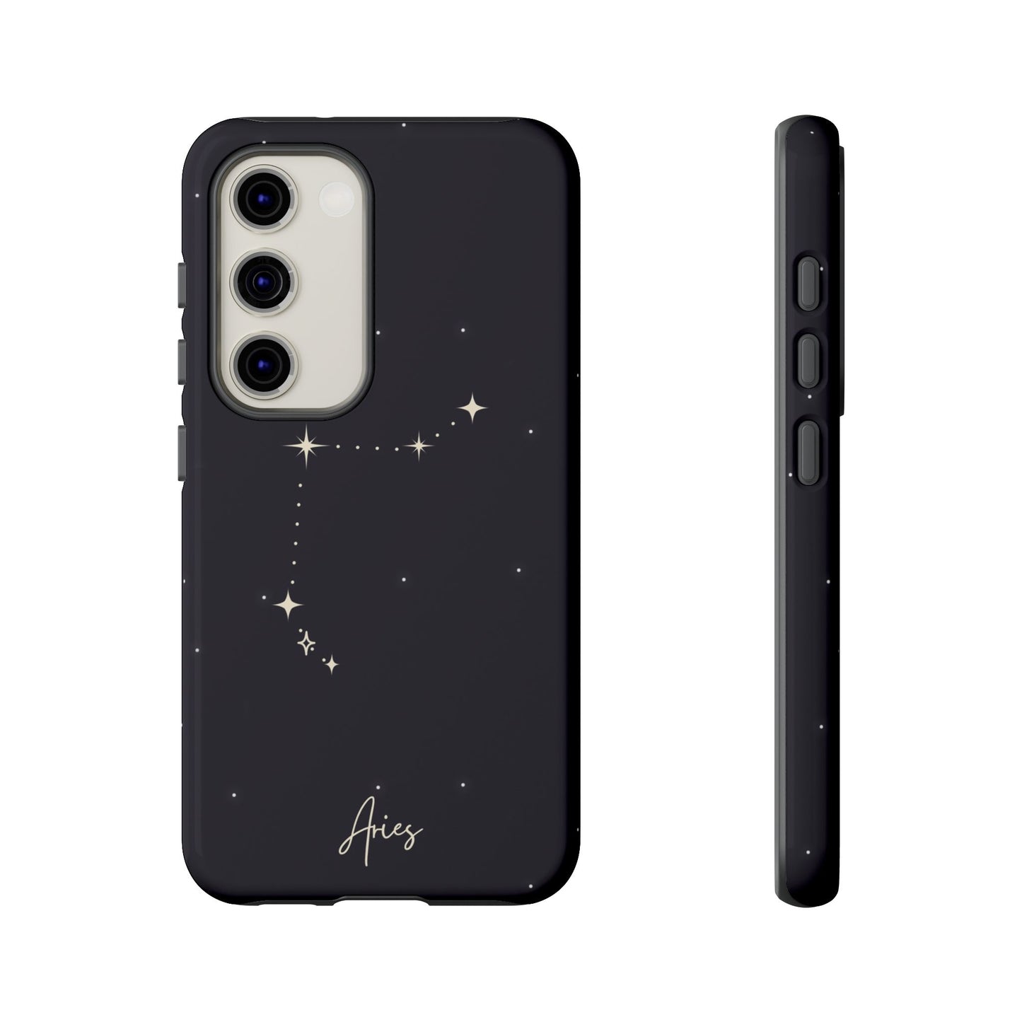 Aries Zodiac Starry Phone Case – Cosmic Style for iPhone, Samsung & Google Pixel