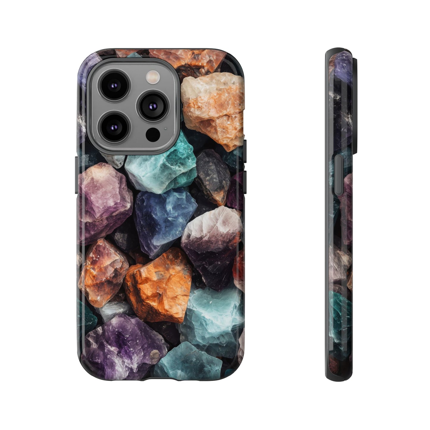 Crystal Gemstone Phone Case for iPhone, Samsung & Google Pixel