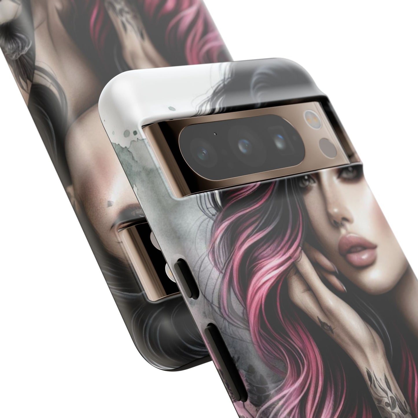 Tattooed Elegance – Gothic Art Mobile Cover