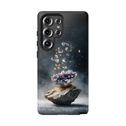 Mystic Amethyst Stones Phone Case for iPhone, Samsung & Google Pixel