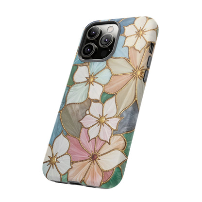 Floral Symphony: Stained Glass Elegance