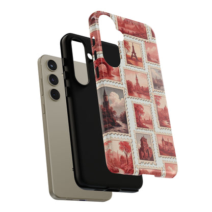 Vintage Postcard Stamps Phone Case
