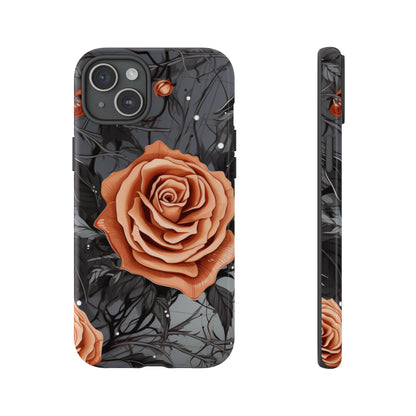 Mystic Noir Rose Mobile Case