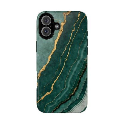 Jade Green Marble Case Design