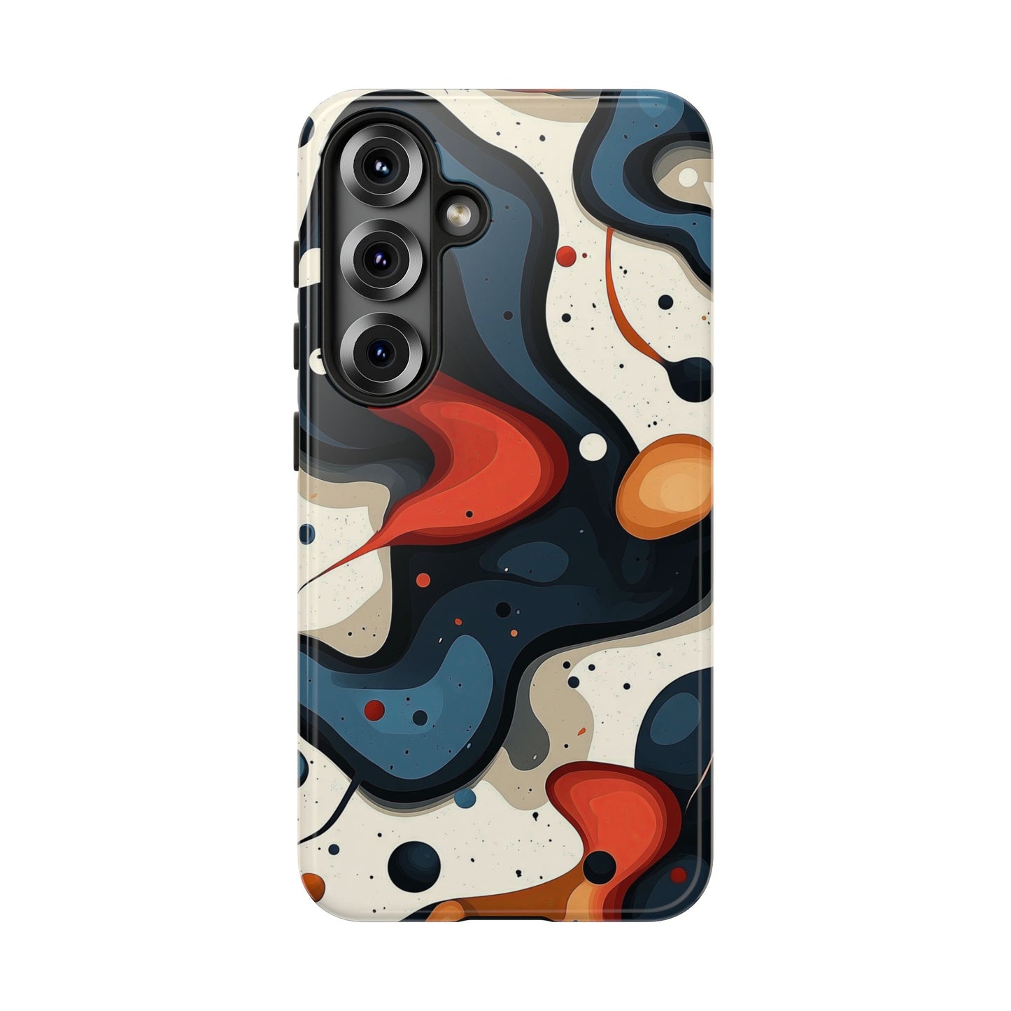 Molten Drift – Abstract Art Phone Case for iPhone, Samsung & Pixel