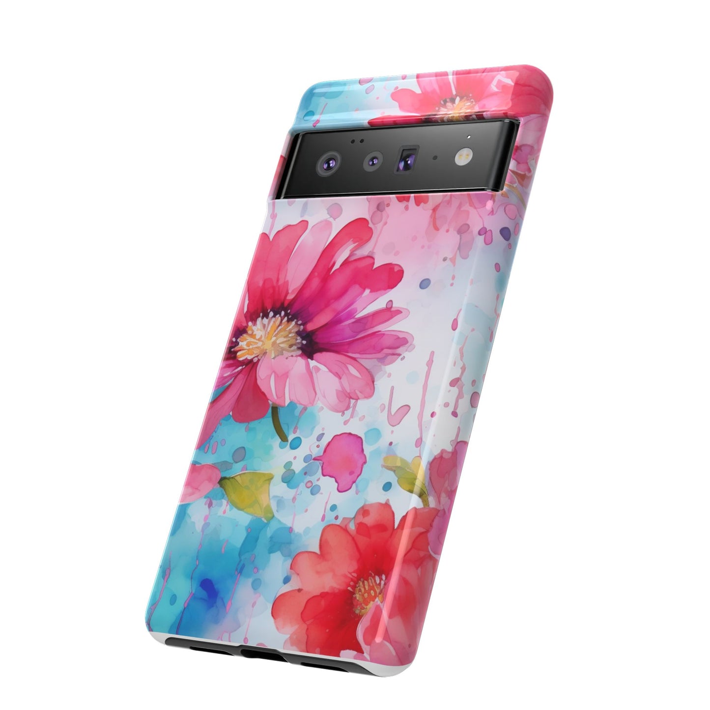 Watercolor Bloom Floral Mobile Case