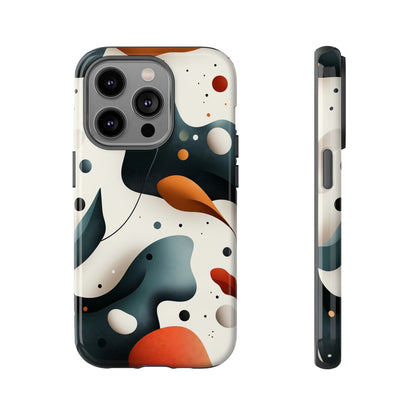 Midnight Bloom – Organic Abstract Phone Case for iPhone, Samsung & Pixel
