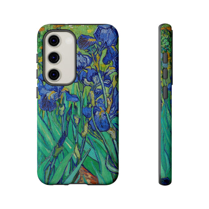 Van Gogh Irises Phone Case - iPhone, Samsung, Pixel Cover - Artistic Floral Case - Van Gogh Art Gift - Aesthetic Phone Case