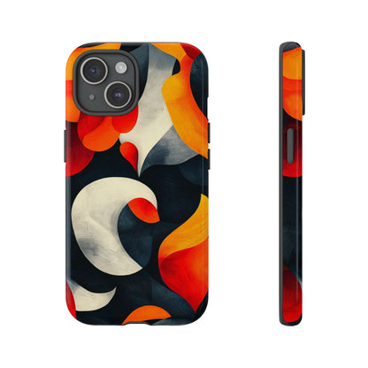 Molten Flow – Abstract Flame Phone Case for iPhone, Samsung & Pixel