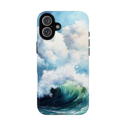 Pastel Wave Dream Watercolor Phone Case for iPhone, google Pixel & Samsung