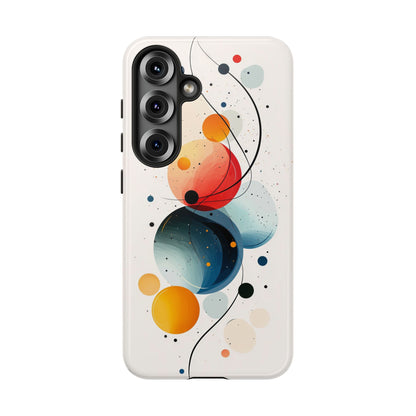 Orbital Drift – Cosmic Flow Abstract Phone Case for iPhone, Samsung & Pixel