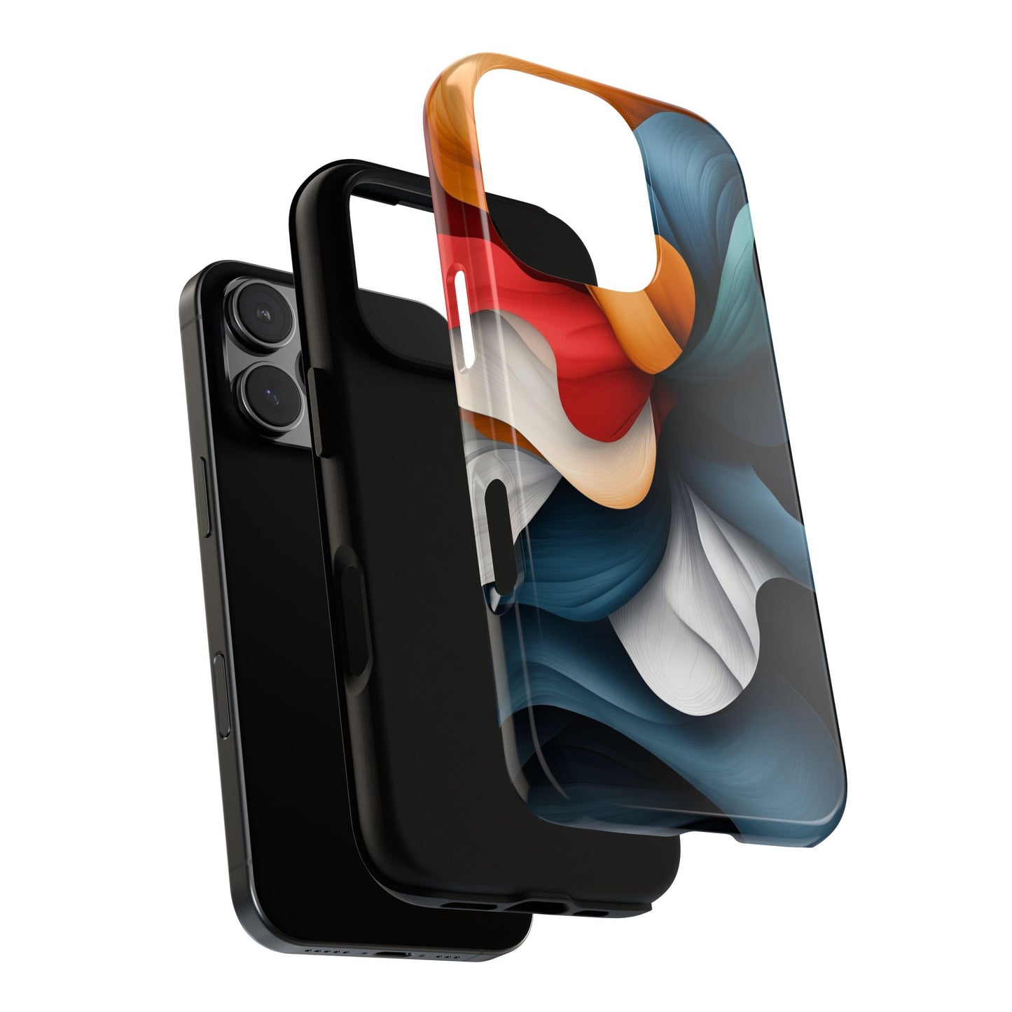 Velvet Whirl – Fluid Motion Phone Case for iPhone, Samsung & Pixel