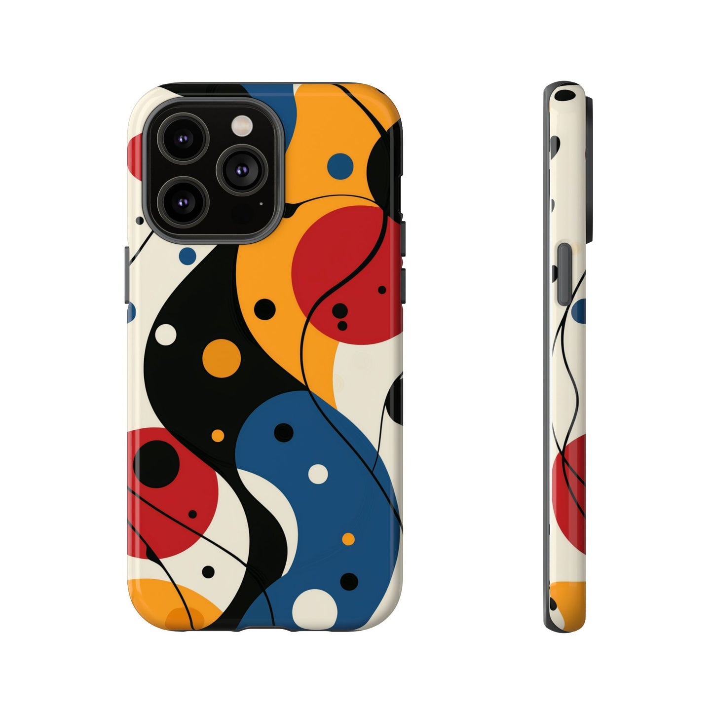 Bauhaus Style Terrazzo Phone Case – iPhone, Google Pixel, Samsung