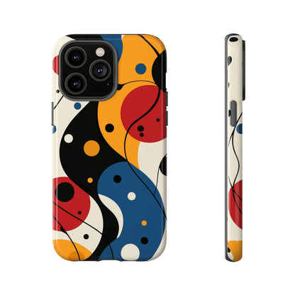 Bauhaus Style Terrazzo Phone Case – iPhone, Google Pixel, Samsung