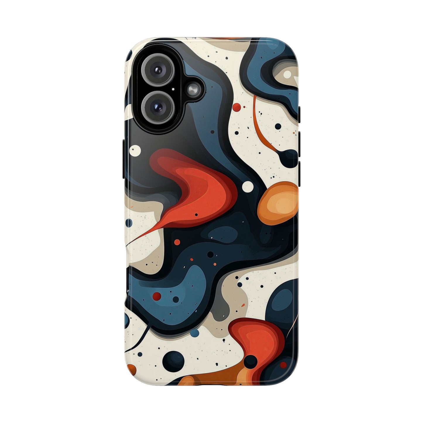 Molten Drift – Abstract Art Phone Case for iPhone, Samsung & Pixel