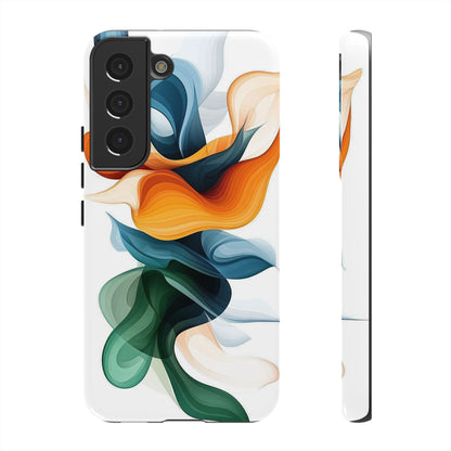 Verdant Flow – Modern Abstract Phone Case for iPhone, Samsung & Pixel