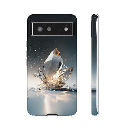 Shattered Crystal Matching Couple Phone Case – Bold & Dazzling for iPhone, Samsung & Google Pixel