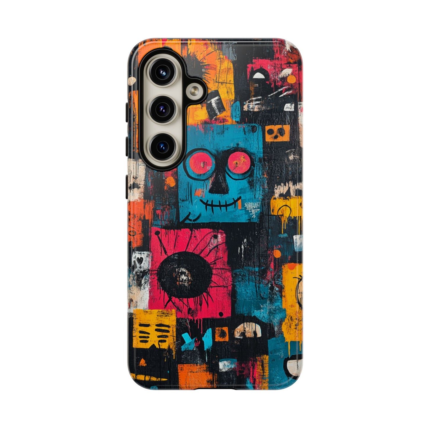 Jean-Michel Basquiat Art Phone Case – Modern Aesthetic Cover - iPhone, Samsung & Google Pixel Cover - Artistic Painting Case,  Art Lover Gift