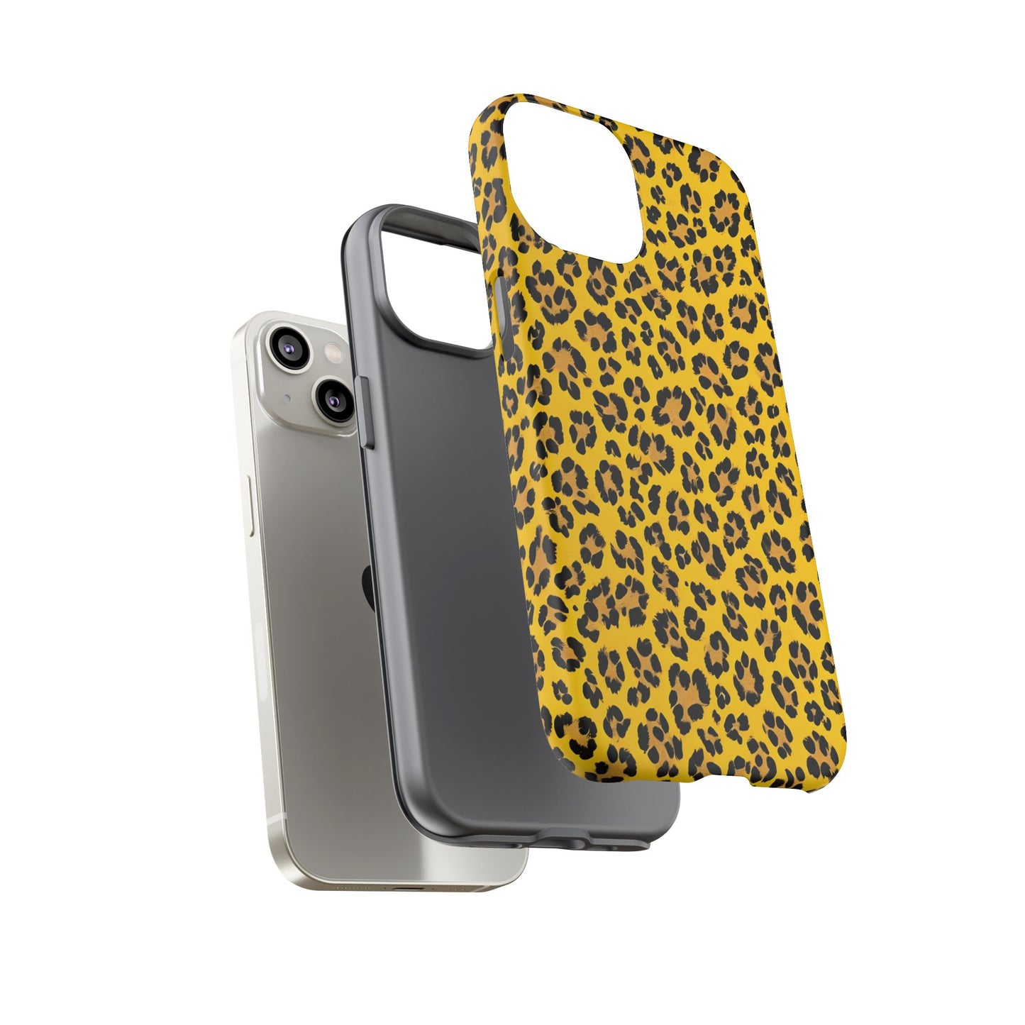 Leopard Texture Printed Back Cover Case phone