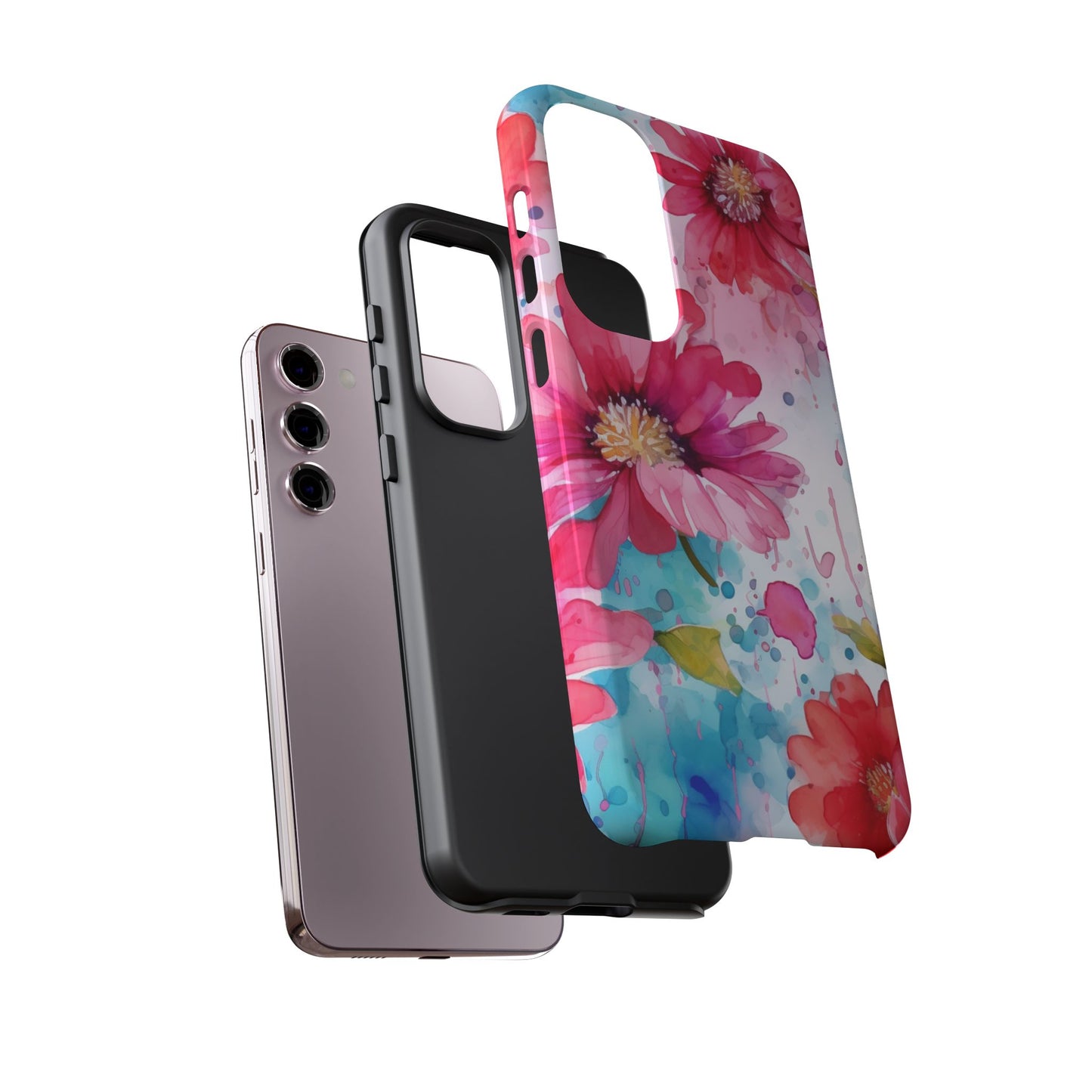 Watercolor Bloom Floral Mobile Case