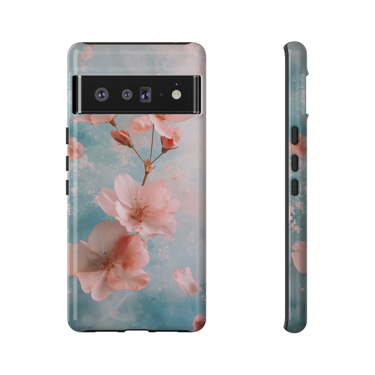 Sakura Sky Watercolor Phone Case for iPhone, google Pixel & Samsung